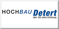 logo hochbau detert